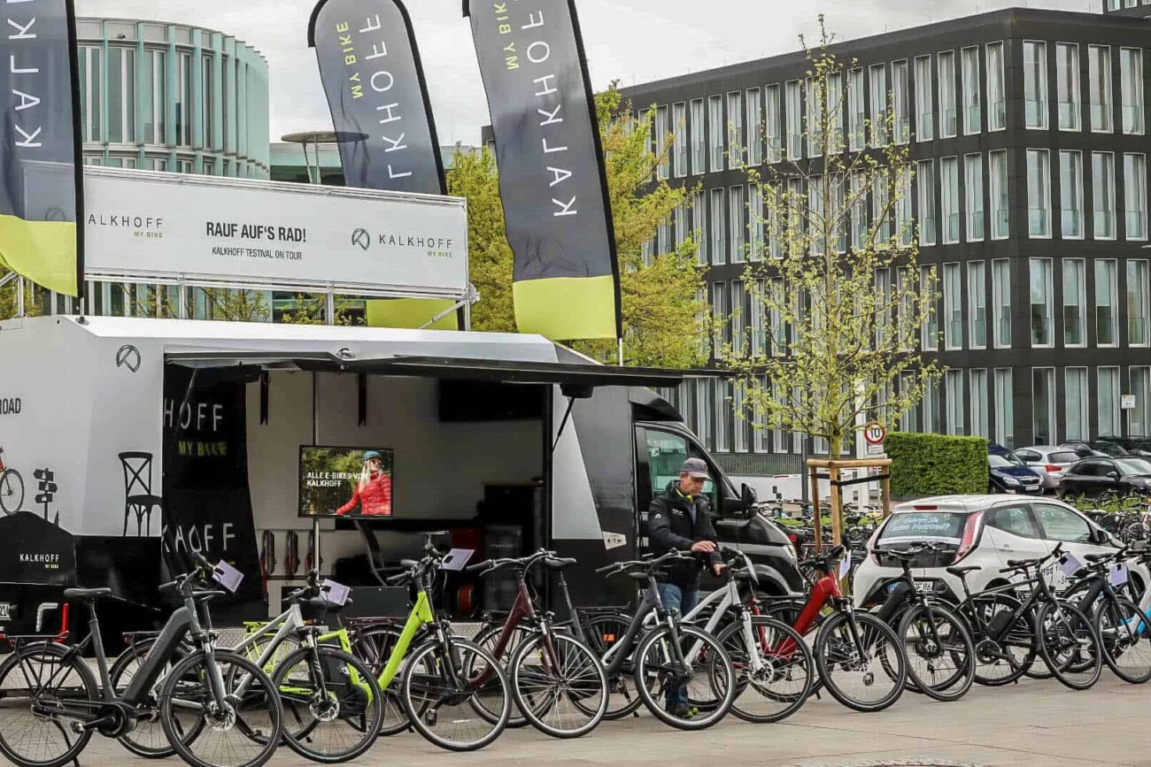 Bike-Promotionfahrzeug-Testival