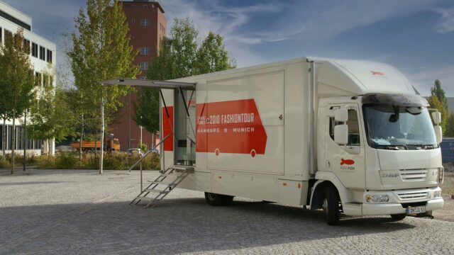 CityLiner - for classic live communications 20 mobiler showroom fashiontour roadshow