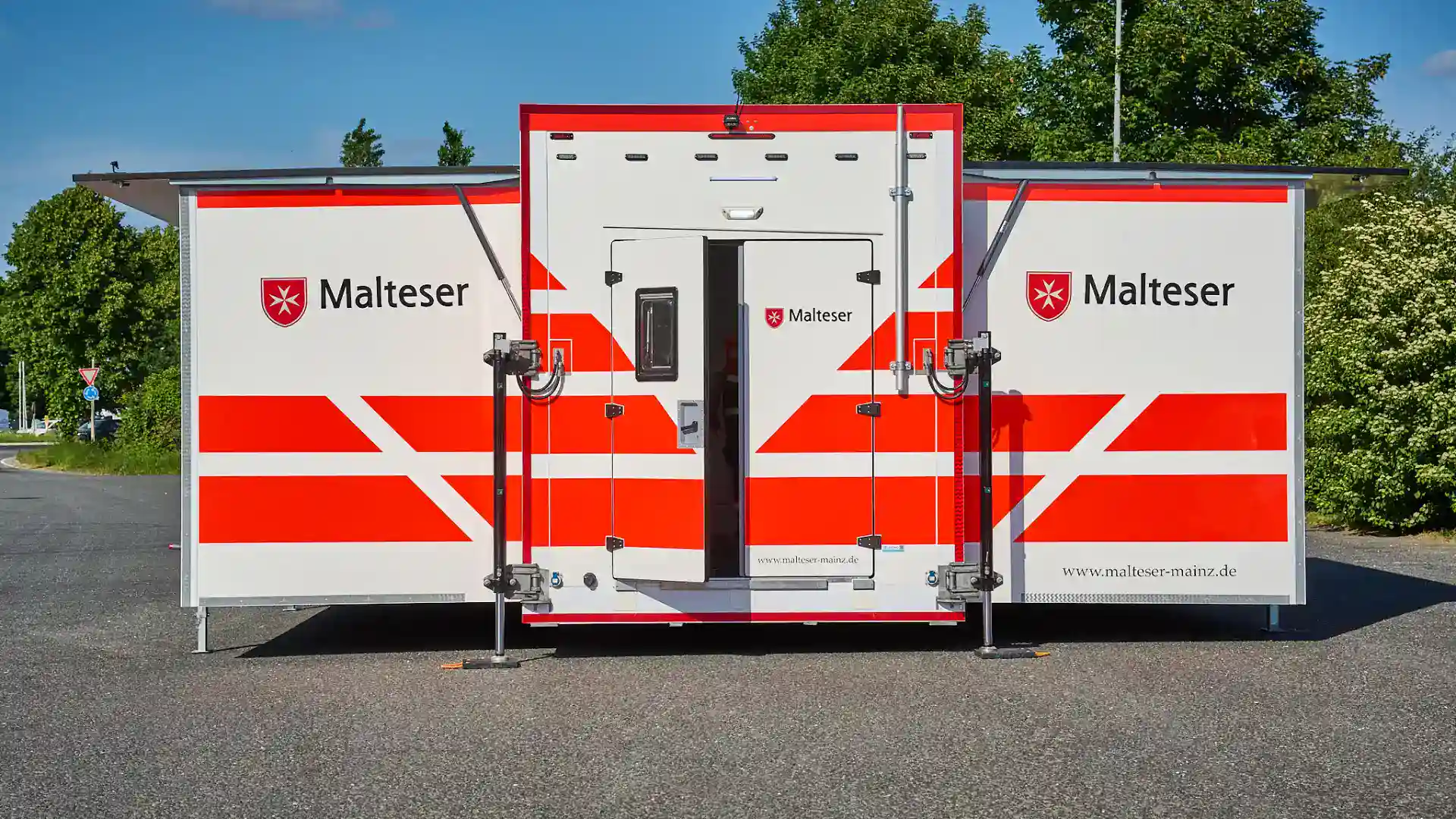 Sanitätsmodul-Container-MedExTainer